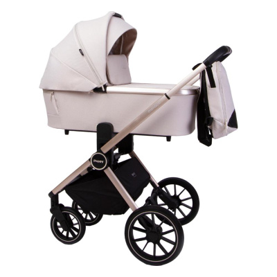 Коляска 2 в 1 Peppy Monaco GP Beige рама бежевая 01